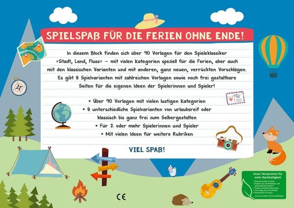Produktbild: Stadt, Land, Ferienspa&szlig;