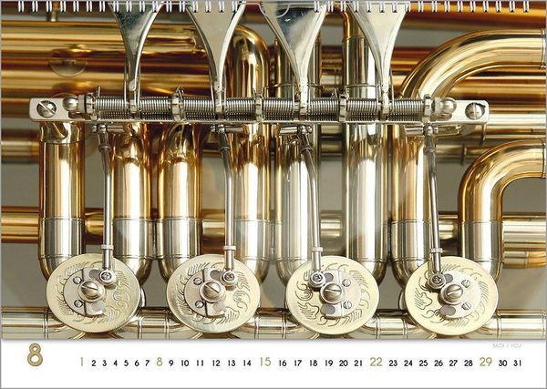 Produktbild: Blech-Instrumente &ndash; Musik-Kalender 2027, DIN A4