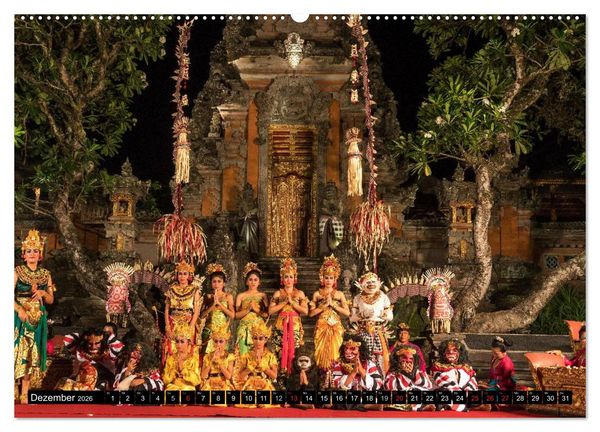 Produktbild: Bali - Indonesien (Wandkalender 2026 DIN A2 quer), CALVENDO Monatskalender