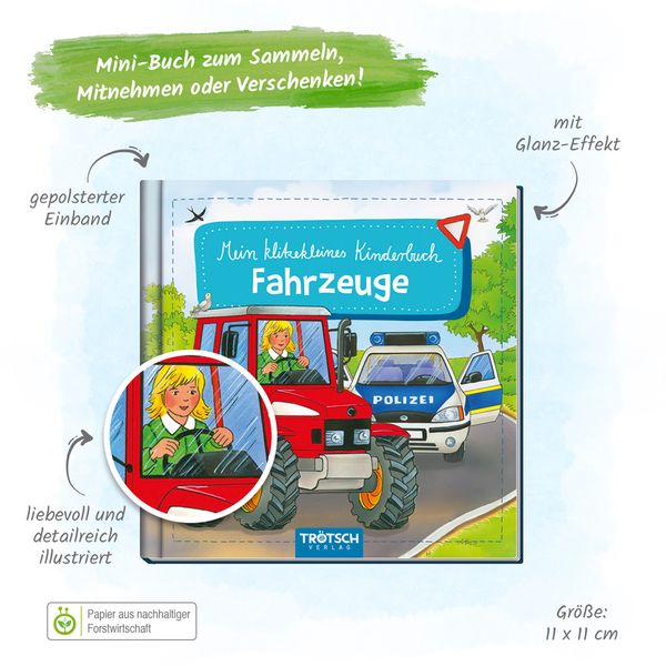 Produktbild: Mein klitzekleines Kinderbuch - Fahrzeuge