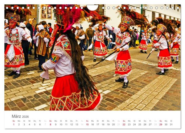 Produktbild: Peru - Perle der Anden (Wandkalender 2026 DIN A4 quer), CALVENDO Monatskalender