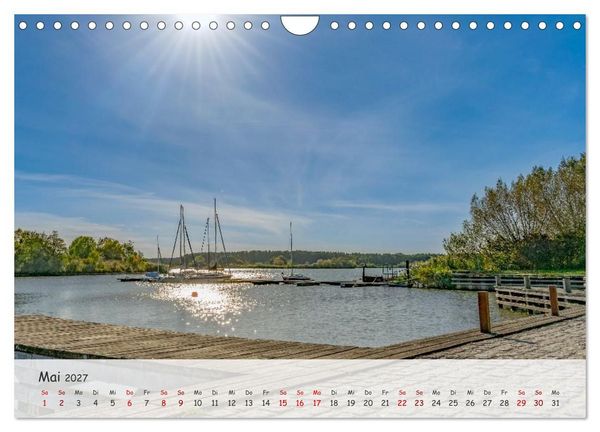 Produktbild: Naturparadies Altm&uuml;hlsee (Wandkalender 2027 DIN A4 quer), CALVENDO Monatskalender