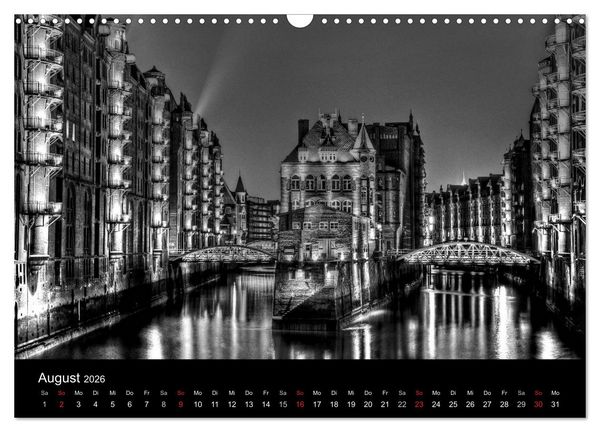Produktbild: Hamburg . Das Tor zur Welt... (Wandkalender 2026 DIN A3 quer), CALVENDO Monatskalender