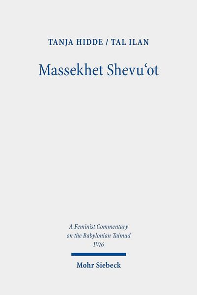 Produktbild: Massekhet Shevu?ot