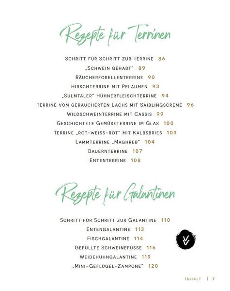 Produktbild: Pasteten, Terrinen und S&uuml;lzen