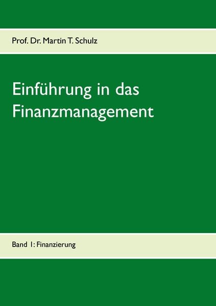 Produktbild: Einf&uuml;hrung in das Finanzmanagement