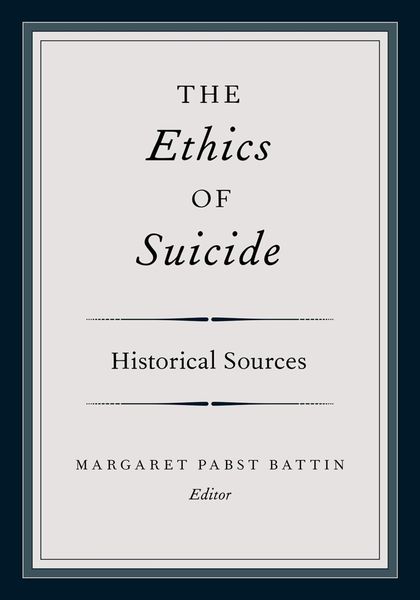 Produktbild: The Ethics of Suicide