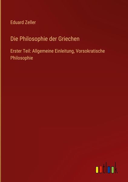 Produktbild: Die Philosophie der Griechen