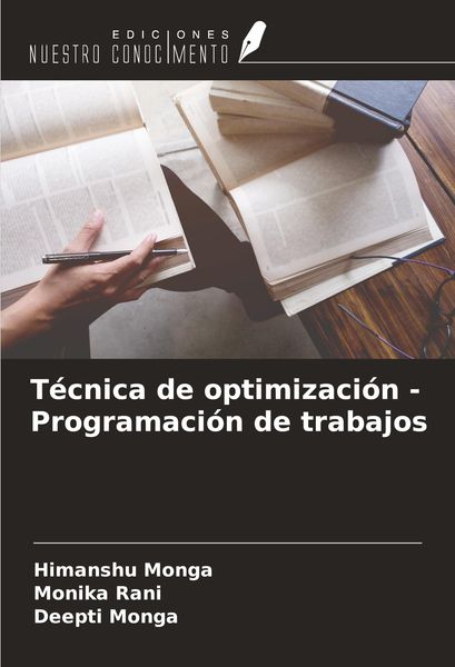 Produktbild: T&eacute;cnica de optimizaci&oacute;n - Programaci&oacute;n de trabajos