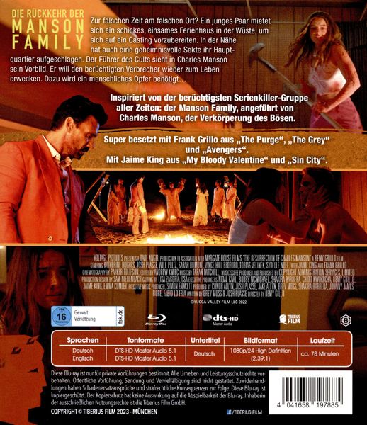 Produktbild: Die R&uuml;ckkehr der Manson Family