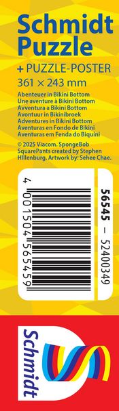 Produktbild: SpongeBob, Abenteuer in Bikinibottom 100 Teile