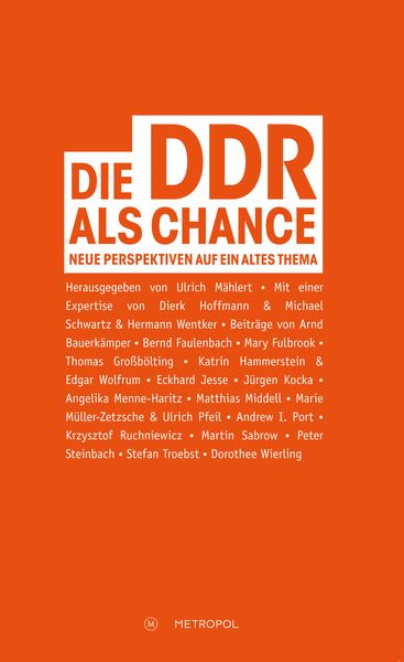 Die DDR als Chance