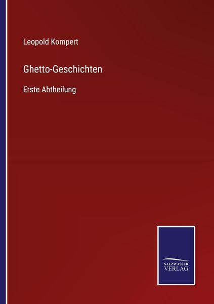Produktbild: Ghetto-Geschichten