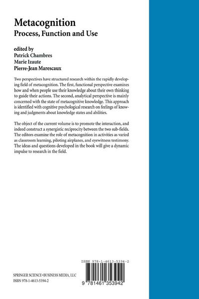 Produktbild: Metacognition