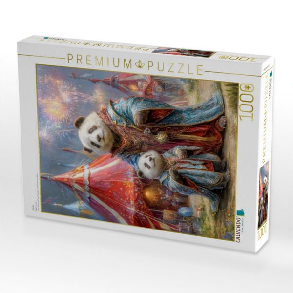 Produktbild: CALVENDO Puzzle Panda | 1000 Teile Lege-Gr&ouml;&szlig;e 64x48cm Foto-Puzzle f&uuml;r gl&uuml;ckliche Stunden