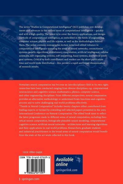 Produktbild: Trends in Neural Computation