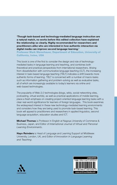 Produktbild: Task-Based Language Learning and Teaching with Technology