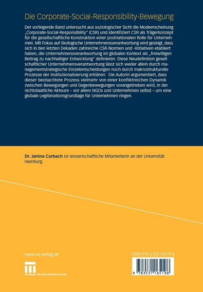 Produktbild: Die Corporate-Social-Responsibility-Bewegung