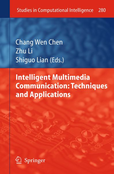 Produktbild: Intelligent Multimedia Communication: Techniques and Applications