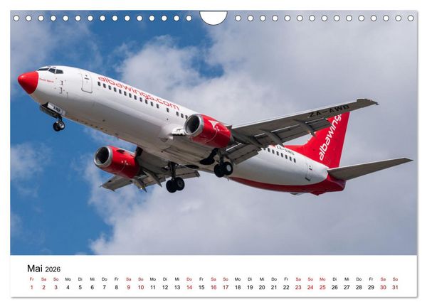 Produktbild: Flieger von Boeing (Wandkalender 2026 DIN A4 quer), CALVENDO Monatskalender