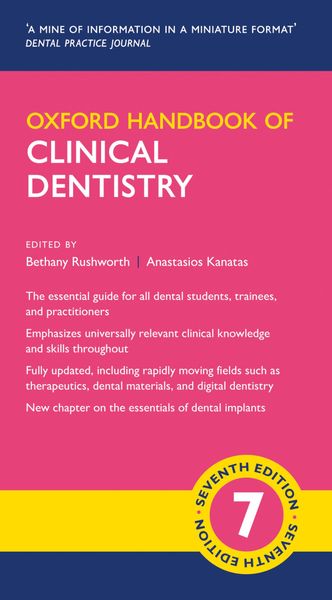 Produktbild: Oxford Handbook of Clinical Dentistry