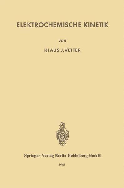 Produktbild: Elektrochemische Kinetik