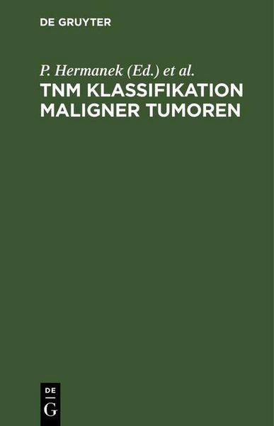 Produktbild: TNM Klassifikation maligner Tumoren