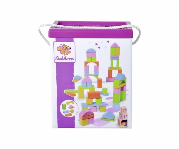 Produktbild: Eichhorn Bunte Holzbausteine