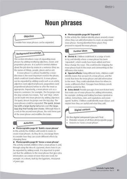 Produktbild: Grammar and Punctuation Year 4