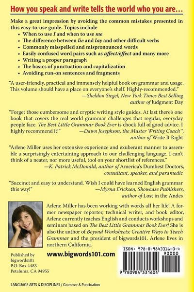 Produktbild: The Best Little Grammar Book Ever! 101 Ways to Impress with Your Writing and Speaking