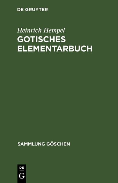 Produktbild: Gotisches Elementarbuch