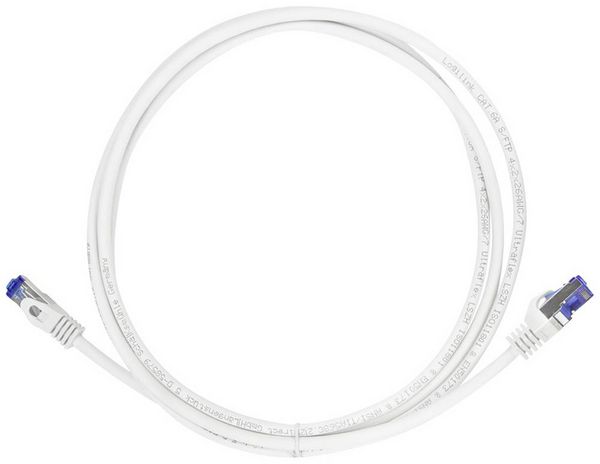 Produktbild: LogiLink C6A101S RJ45 CAT 6a S/FTP 15.00 m Wei&szlig; 1 St.