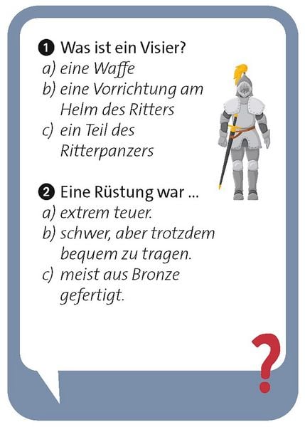Produktbild: Pocket Quiz junior Ritter und Burgen