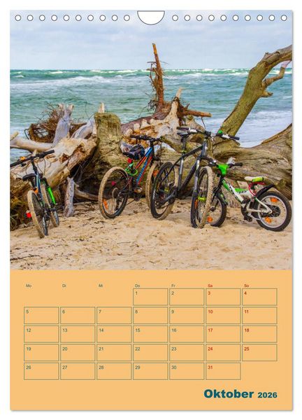 Produktbild: Fischland-Dar&szlig;-Zingst Terminplaner (Wandkalender 2026 DIN A4 hoch), CALVENDO Monatskalender