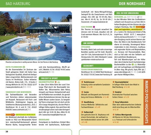 Produktbild: MARCO POLO Reisef&uuml;hrer Harz