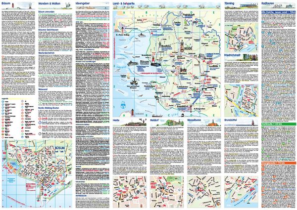 Produktbild: B&uuml;sum - Tipps & Themenrouten 1:60 000