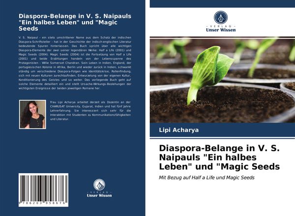 Produktbild: Diaspora-Belange in V. S. Naipauls "Ein halbes Leben" und "Magic Seeds
