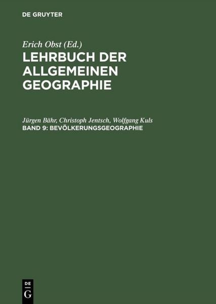 Produktbild: Bev&ouml;lkerungsgeographie