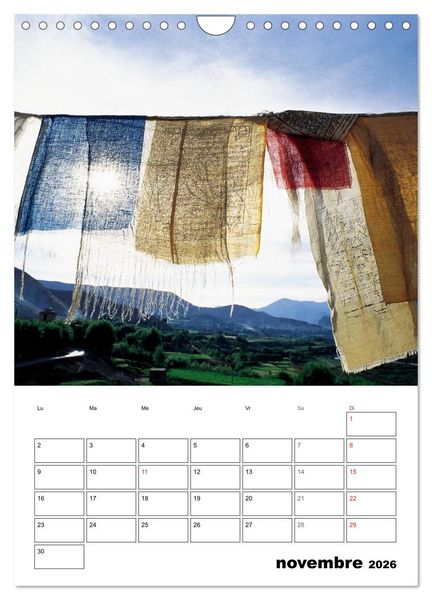 Produktbild: L'Inde du Nord (Calendrier mural 2026 DIN A4 horizontal), CALVENDO calendrier mensuel