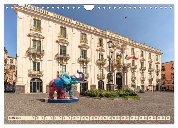 Produktbild: Sizilien, &Auml;tna-Catania-Cefalu-Messina-Syrakus-Taormina-Tindari (Wandkalender 2026 DIN A4 quer), CALVENDO Monatskalender