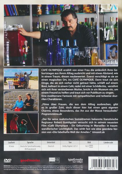 Produktbild: Cafe Olympique - Ein Geburtstag in Marseille