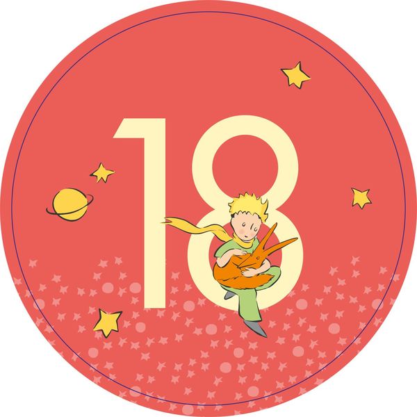 Produktbild: Adventskalender in der Dose. Der Kleine Prinz. 24 liebe Wünsche im Advent