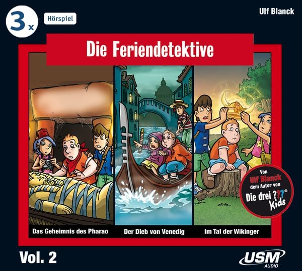 Die Feriendetektive 3-er Hörbox 2 - Ulf Blanck, CD, 9783803239129
