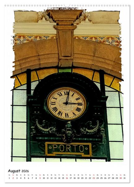 Produktbild: Porto Perle am Douro (hochwertiger Premium Wandkalender 2026 DIN A2 hoch), Kunstdruck in Hochglanz