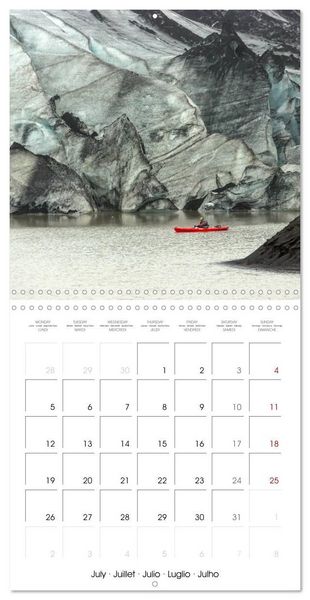 Produktbild: COLOURS OF ICELAND (Wall Calendar 2027 12 &times; 12 Inch) CALVENDO 12 Month Wall Calendar