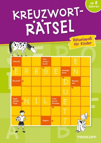 Kreuzwortrtsel ab 8 Jahren (Grn)" online kaufen
