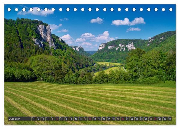 Produktbild: Moment mal! an der Oberen Donau (Tischkalender 2027 DIN A5 quer), CALVENDO Monatskalender