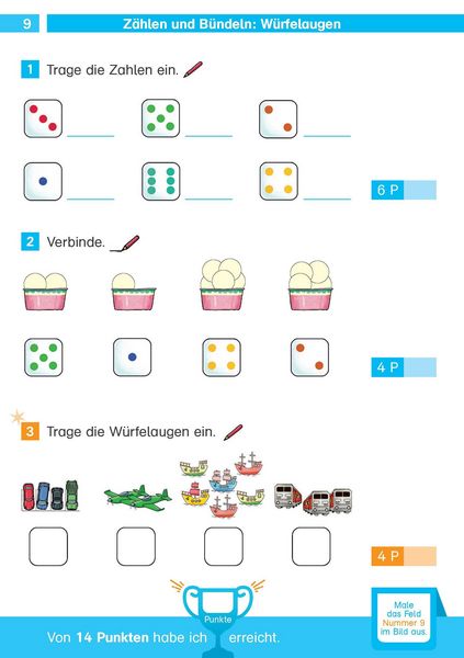 Produktbild: Mathe-Testblock So gut bin ich! 1. Klasse