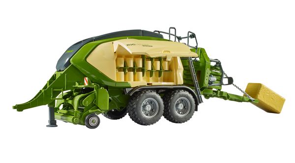 Produktbild: bruder 02033 Krone BiG Pack 1290 HDP VC mit 2 Quaderballen