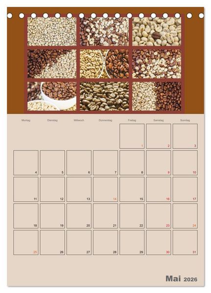 Produktbild: Food (Tischkalender 2026 DIN A5 hoch), CALVENDO Monatskalender
